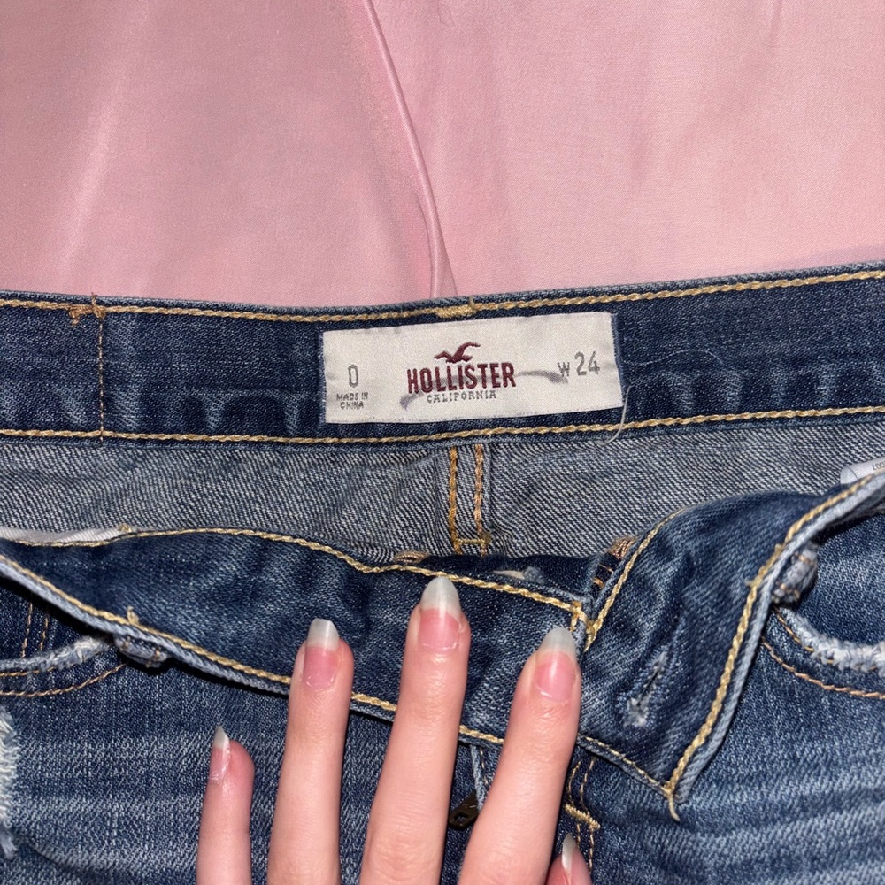Hollister Blue Shorts Classic Denim Style